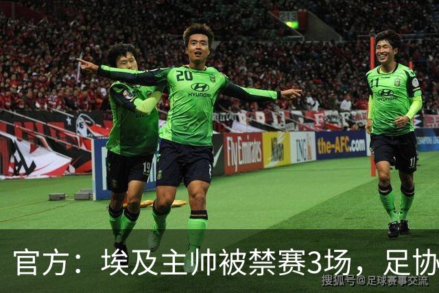 官方：埃及主帅被禁赛3场，足协准备上诉